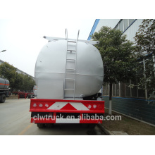 High safety 30-50m3 fuel tanker trailer, 3 axle cheap semi trailers